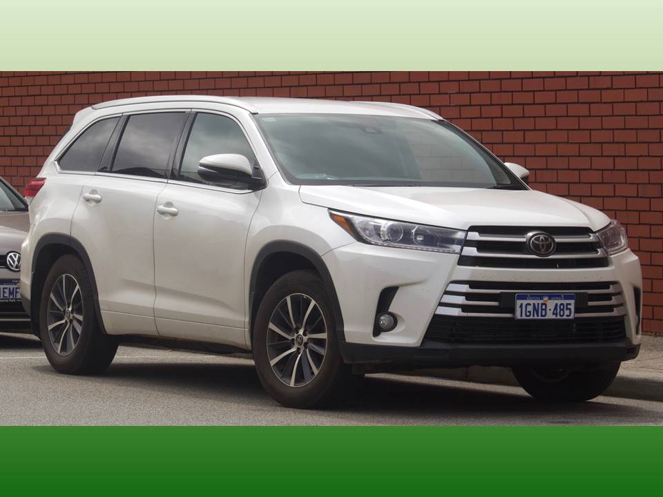 HIGHLANDER TOYOTA FRONT RIGHT